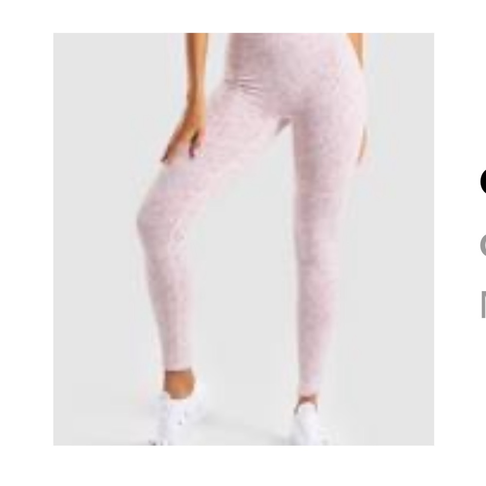 Worn once Gymshark Fleur Texture Leggings